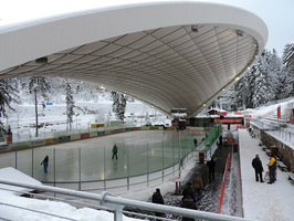 Neues Eisstadion in Schierke